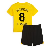 Borussia Dortmund Felix Nmecha #8 Replica Home Minikit 2023-24 Short Sleeve (+ pants)